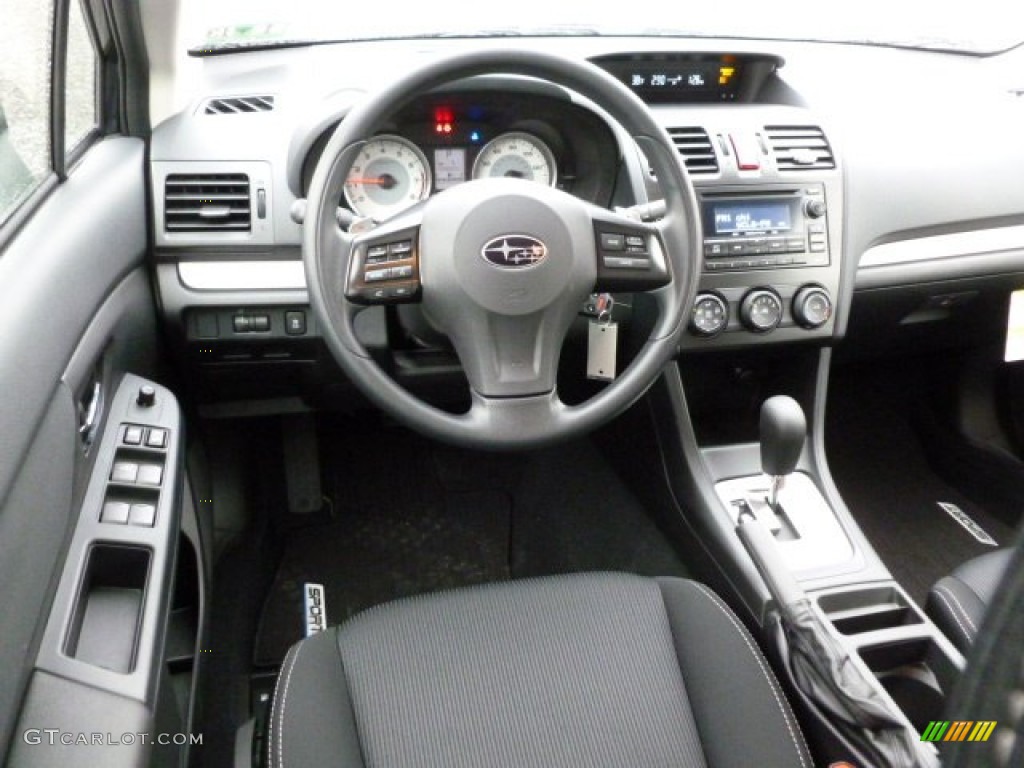Black Interior 2012 Subaru Impreza 2.0i Sport Premium 5 Door Photo #60290728