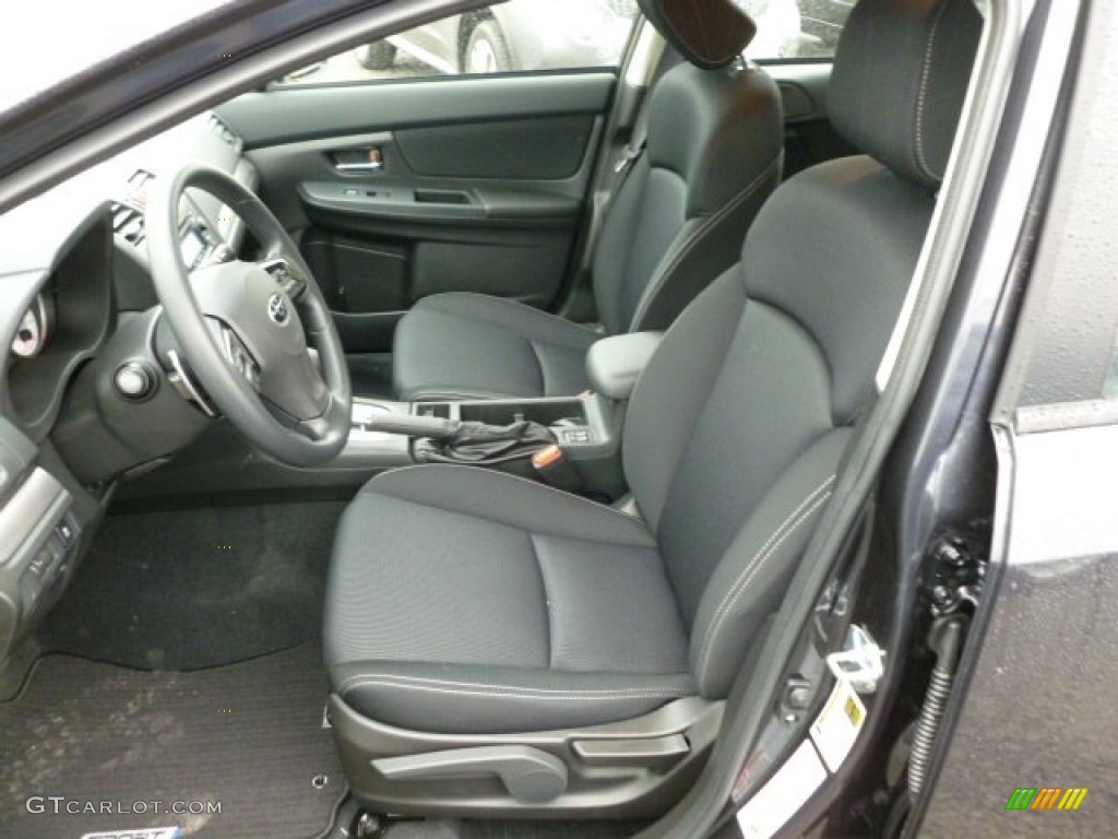 Black Interior 2012 Subaru Impreza 2.0i Sport Premium 5 Door Photo #60290738