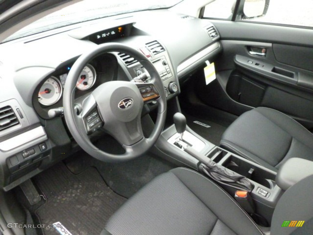 Black Interior 2012 Subaru Impreza 2.0i Sport Premium 5 Door Photo #60290747