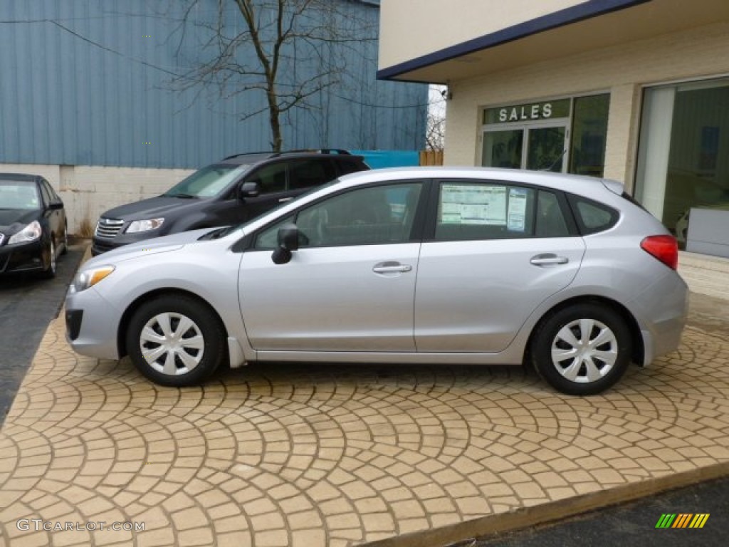 Ice Silver Metallic 2012 Subaru Impreza 2.0i 5 Door Exterior Photo #60290822
