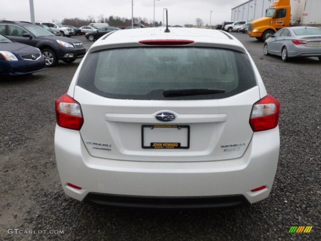 2012 Impreza 2.0i Premium 5 Door - Satin White Pearl / Ivory photo #6