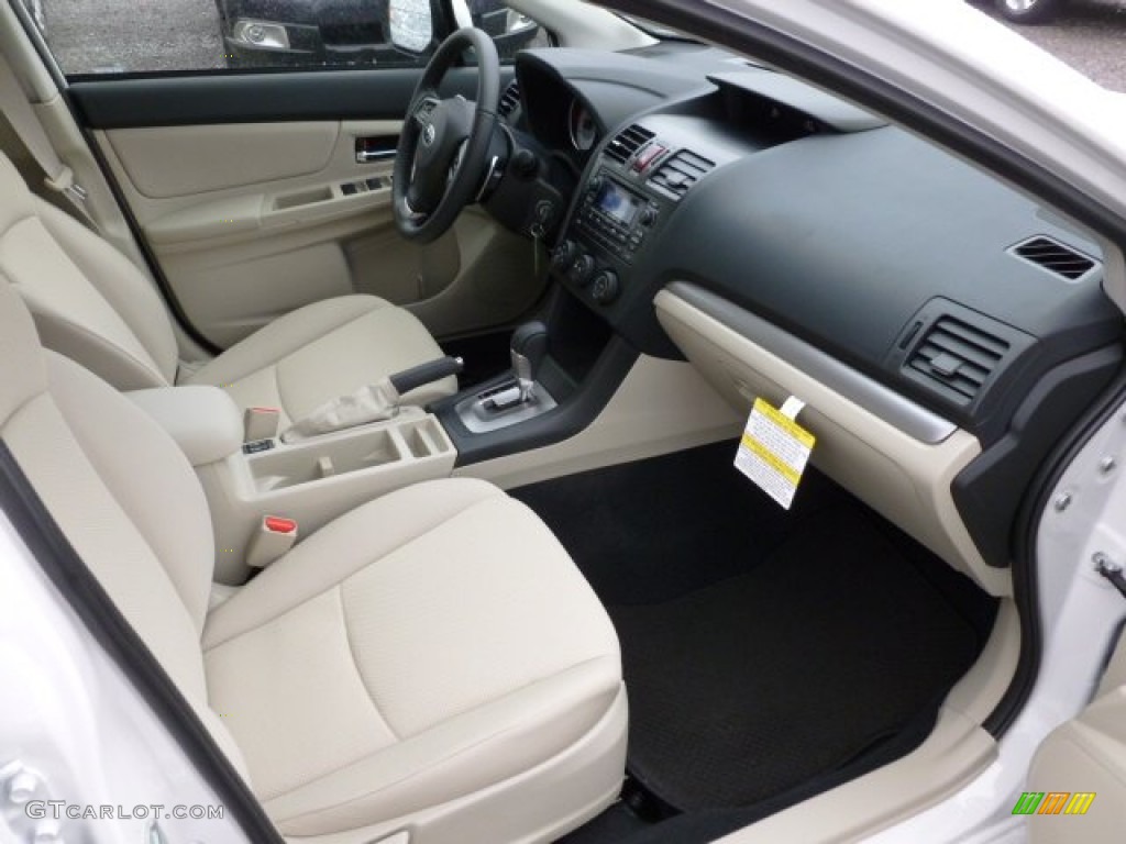 Ivory Interior 2012 Subaru Impreza 2.0i Premium 5 Door Photo #60291407
