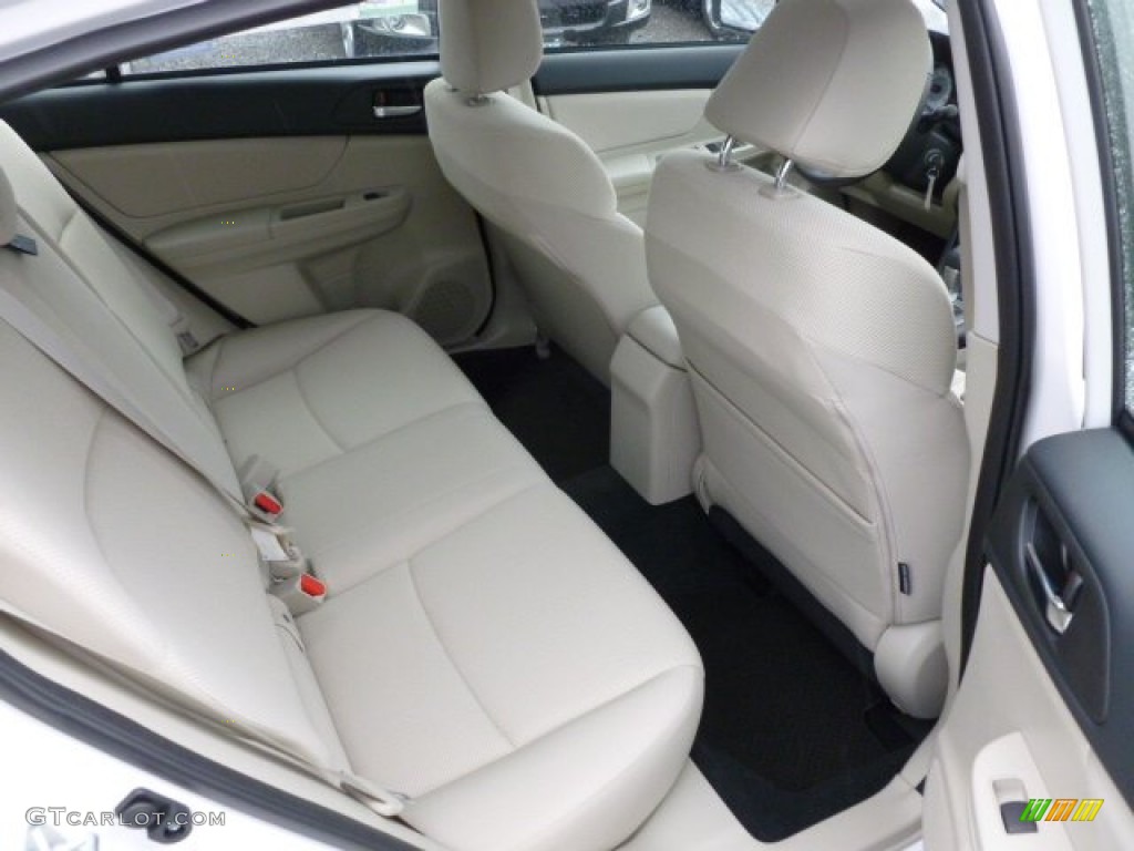 2012 Subaru Impreza 2.0i Premium 5 Door Rear Seat Photo #60291434