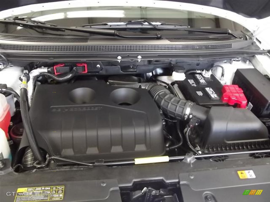 2012 Edge Limited EcoBoost - White Platinum Metallic Tri-Coat / Medium Light Stone photo #24