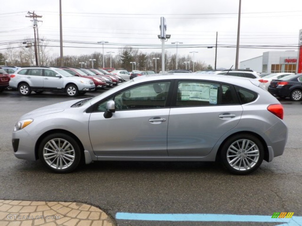 Ice Silver Metallic 2012 Subaru Impreza 2.0i Premium 5 Door Exterior Photo #60291539