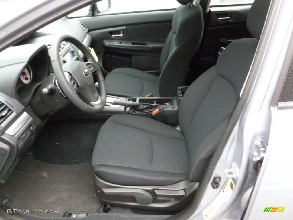 2012 Impreza 2.0i Premium 5 Door - Ice Silver Metallic / Black photo #16