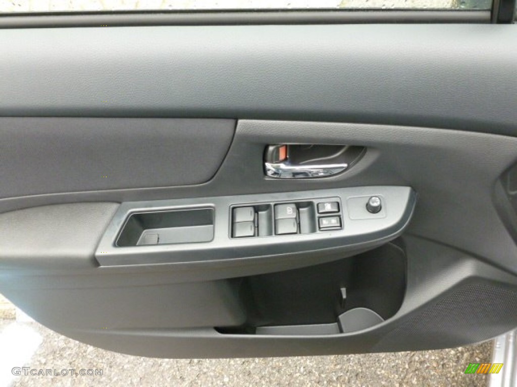 2012 Impreza 2.0i Premium 5 Door - Ice Silver Metallic / Black photo #18