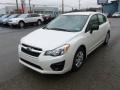 2012 Satin White Pearl Subaru Impreza 2.0i 5 Door  photo #3