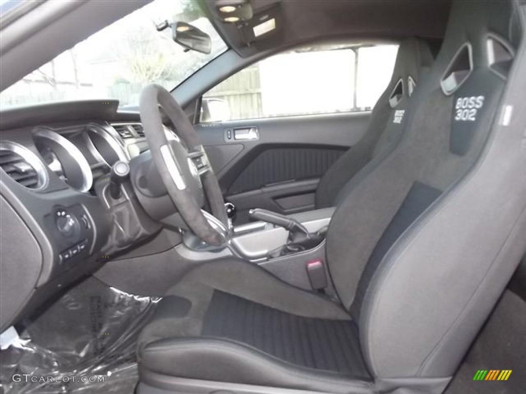 Charcoal Black Recaro Sport Seats Interior 2012 Ford Mustang Boss 302 Photo #60292037