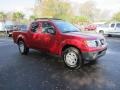 2011 Red Brick Nissan Frontier S Crew Cab  photo #3