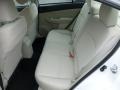 Ivory 2012 Subaru Impreza 2.0i 4 Door Interior Color