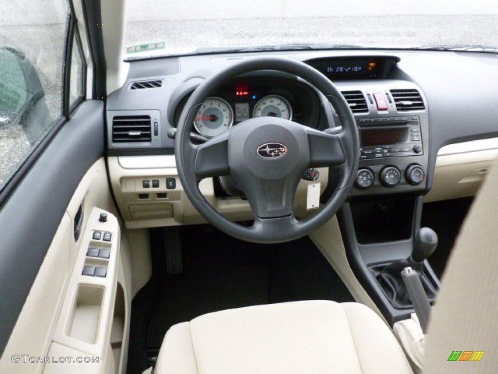 Ivory Interior 2012 Subaru Impreza 2.0i 4 Door Photo #60292364