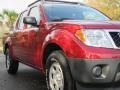 2011 Red Brick Nissan Frontier S Crew Cab  photo #10