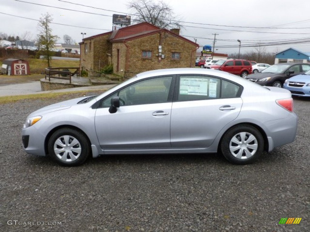Ice Silver Metallic 2012 Subaru Impreza 2.0i 4 Door Exterior Photo #60292460