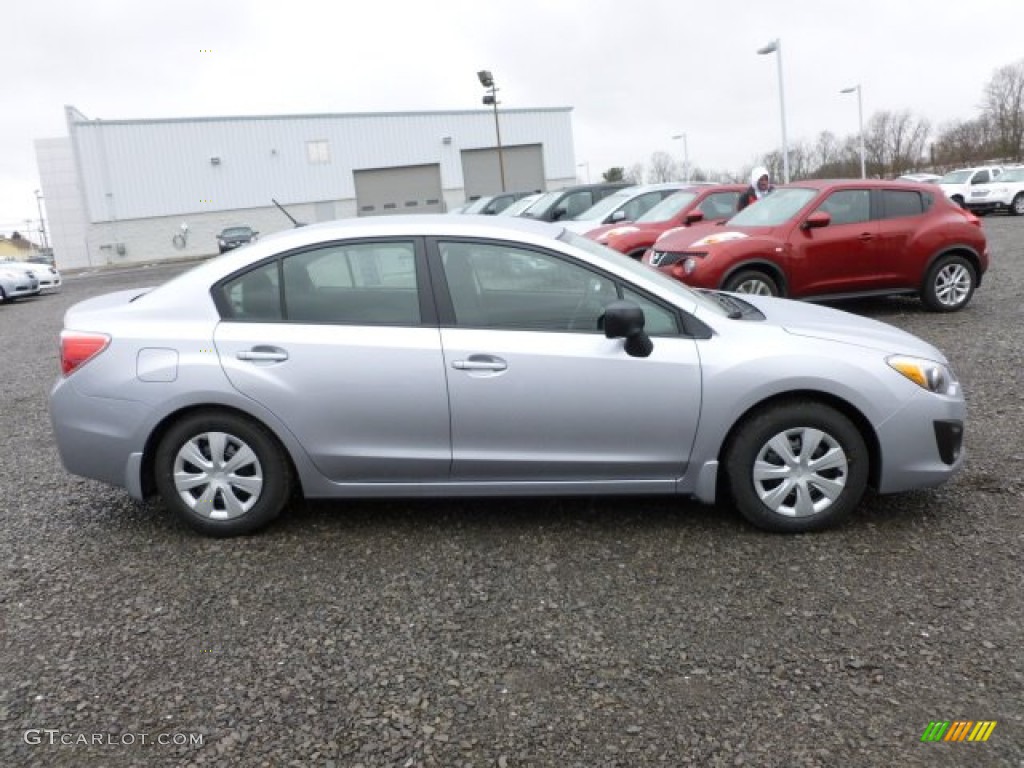 Ice Silver Metallic 2012 Subaru Impreza 2.0i 4 Door Exterior Photo #60292502