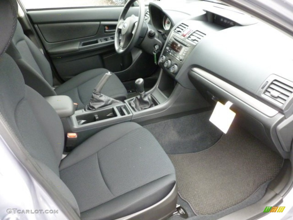 Black Interior 2012 Subaru Impreza 2.0i 4 Door Photo #60292517