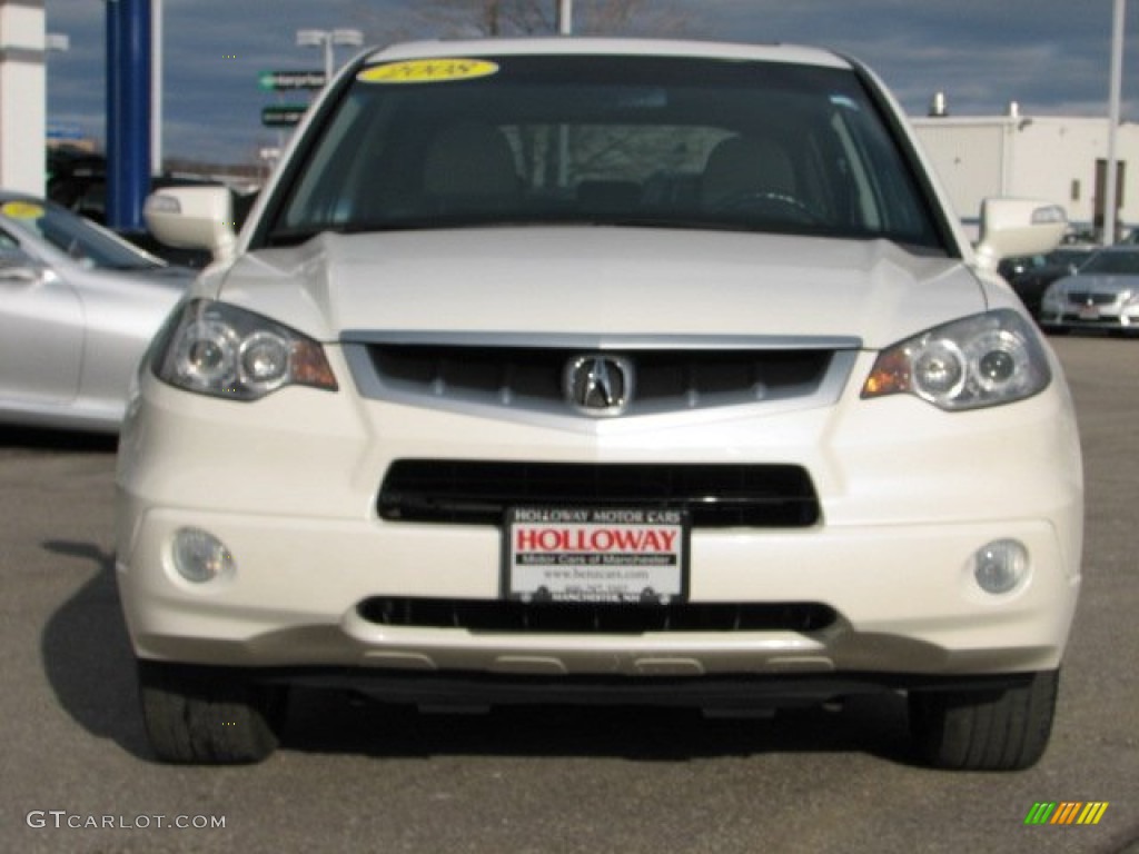 2008 RDX  - White Diamond Pearl / Taupe photo #2