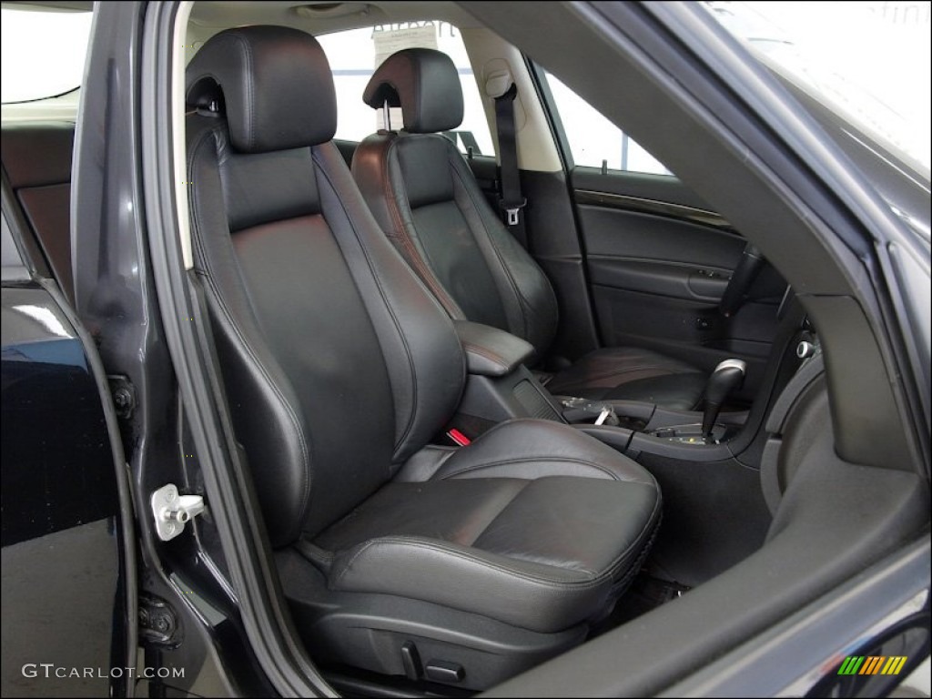Black Interior 2008 Saab 9-3 Aero XWD Sport Sedan Photo #60293729