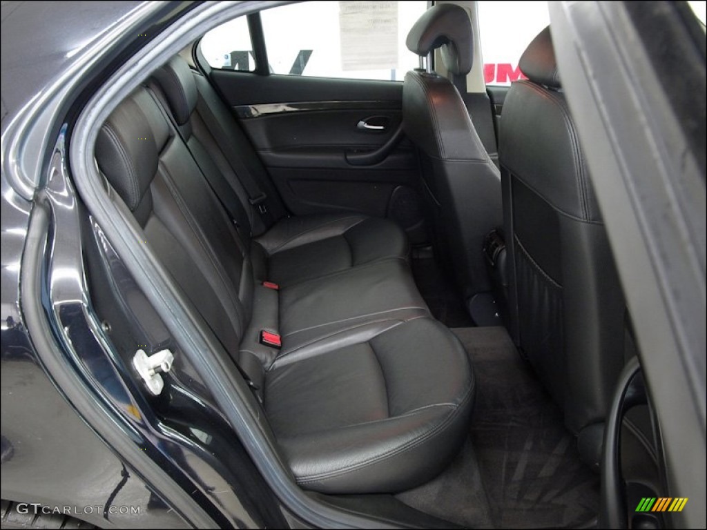 Black Interior 2008 Saab 9-3 Aero XWD Sport Sedan Photo #60293738