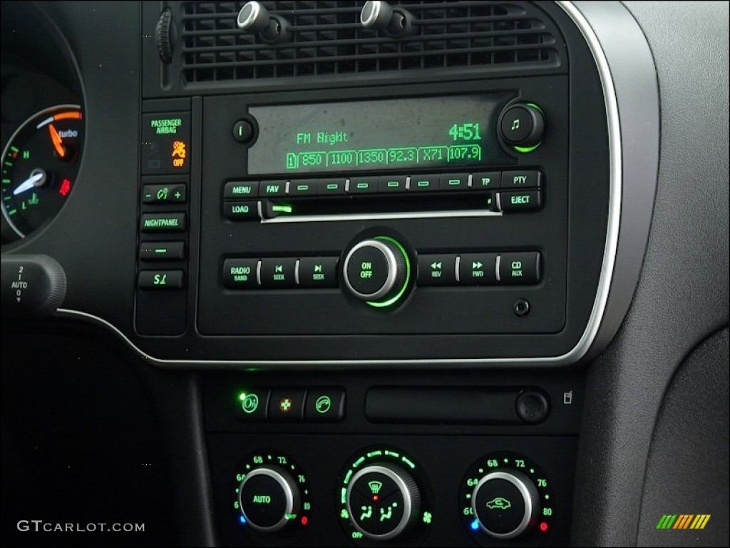 2008 Saab 9-3 Aero XWD Sport Sedan Controls Photo #60293756