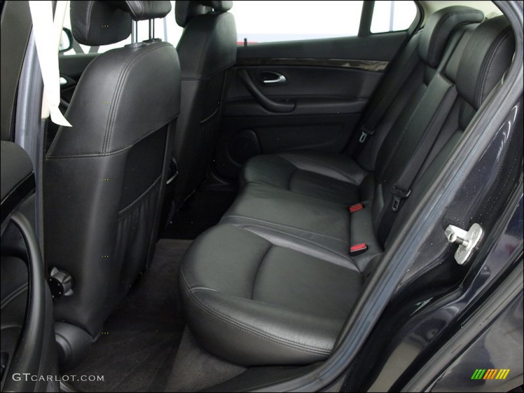 Black Interior 2008 Saab 9-3 Aero XWD Sport Sedan Photo #60293783