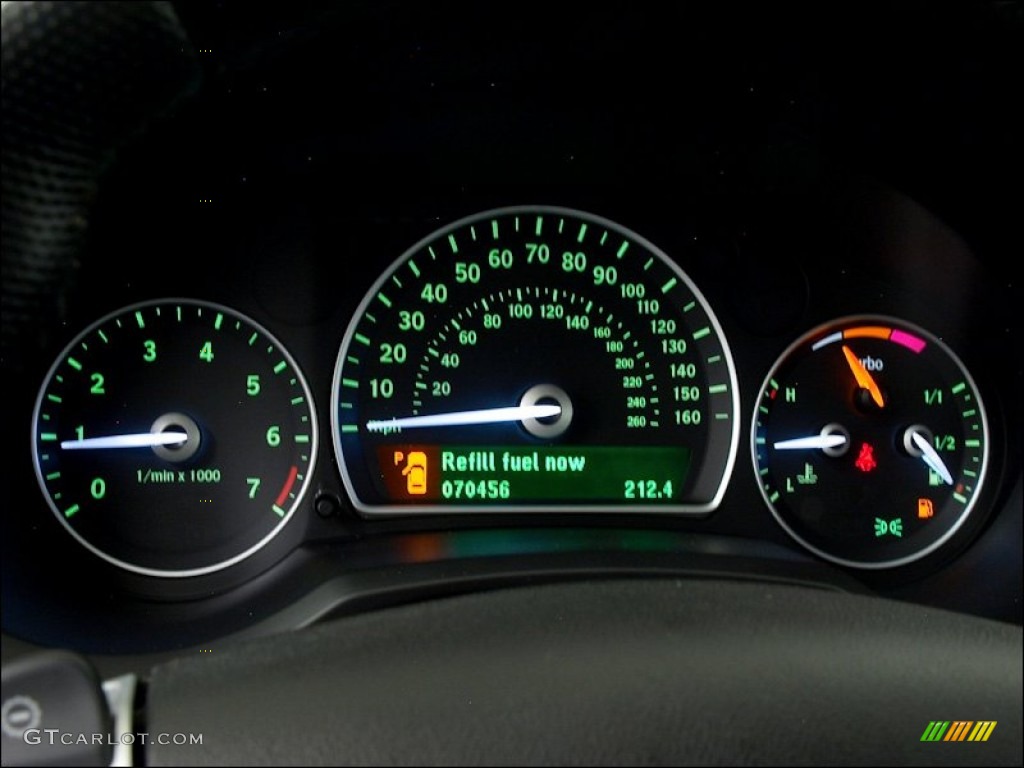 2008 Saab 9-3 Aero XWD Sport Sedan Gauges Photo #60293817