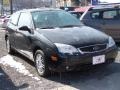 2005 Pitch Black Ford Focus ZX3 SE Coupe  photo #2