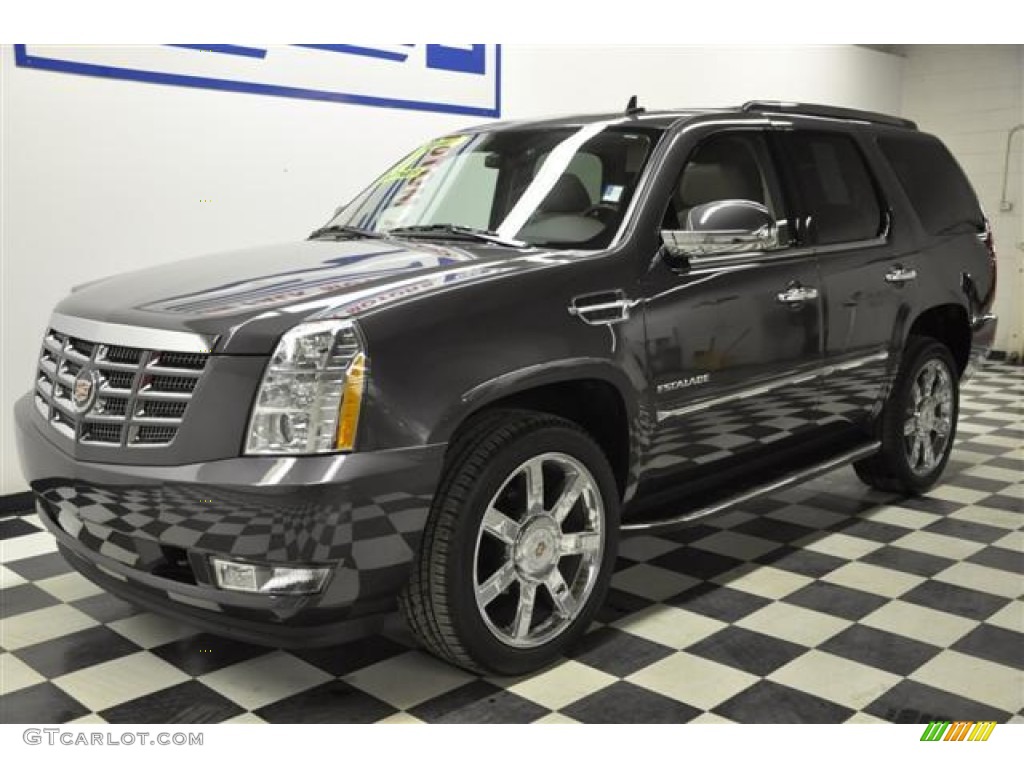 2011 Escalade Luxury AWD - Galaxy Gray Metallic / Cashmere/Cocoa photo #1