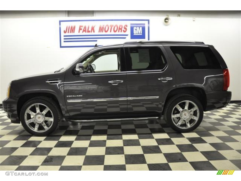 2011 Escalade Luxury AWD - Galaxy Gray Metallic / Cashmere/Cocoa photo #2