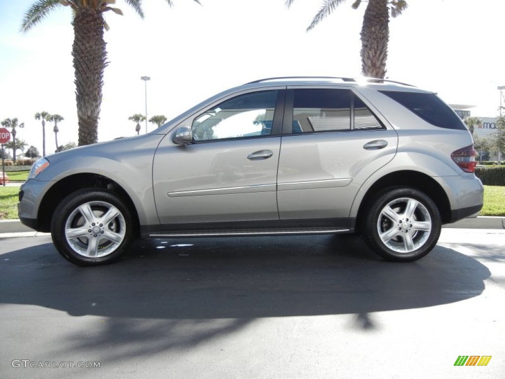 Pewter Metallic 2008 Mercedes-Benz ML 350 4Matic Exterior Photo #60296202
