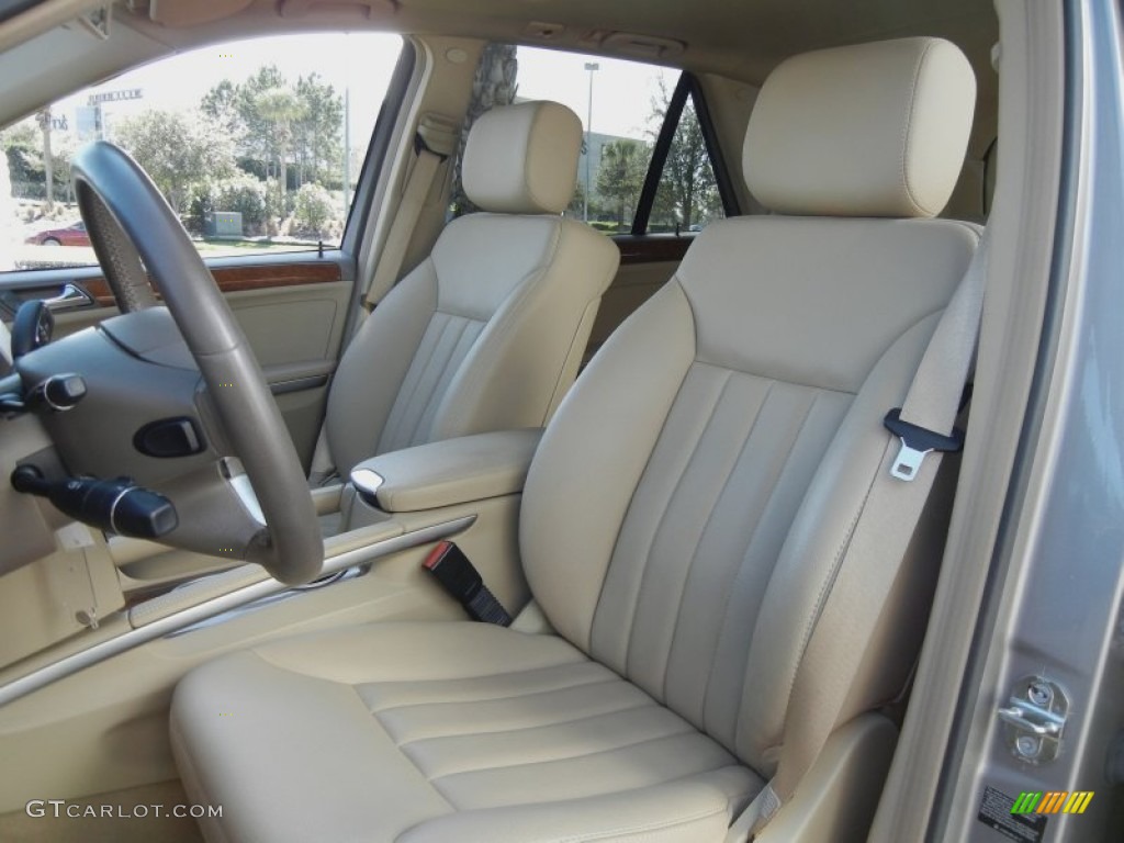 Macadamia Interior 2008 Mercedes-Benz ML 350 4Matic Photo #60296306