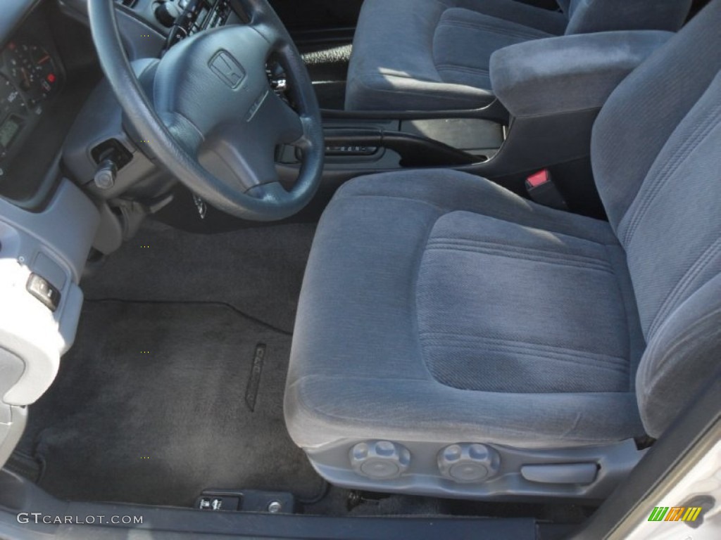 2000 Accord LX Sedan - Satin Silver Metallic / Charcoal photo #7