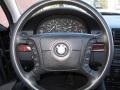 2001 BMW 5 Series Black Interior Steering Wheel Photo