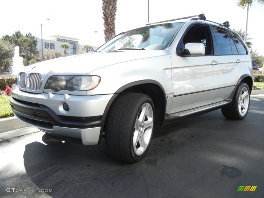 Titanium Silver Metallic 2003 BMW X5 4.6is Exterior Photo #60297557