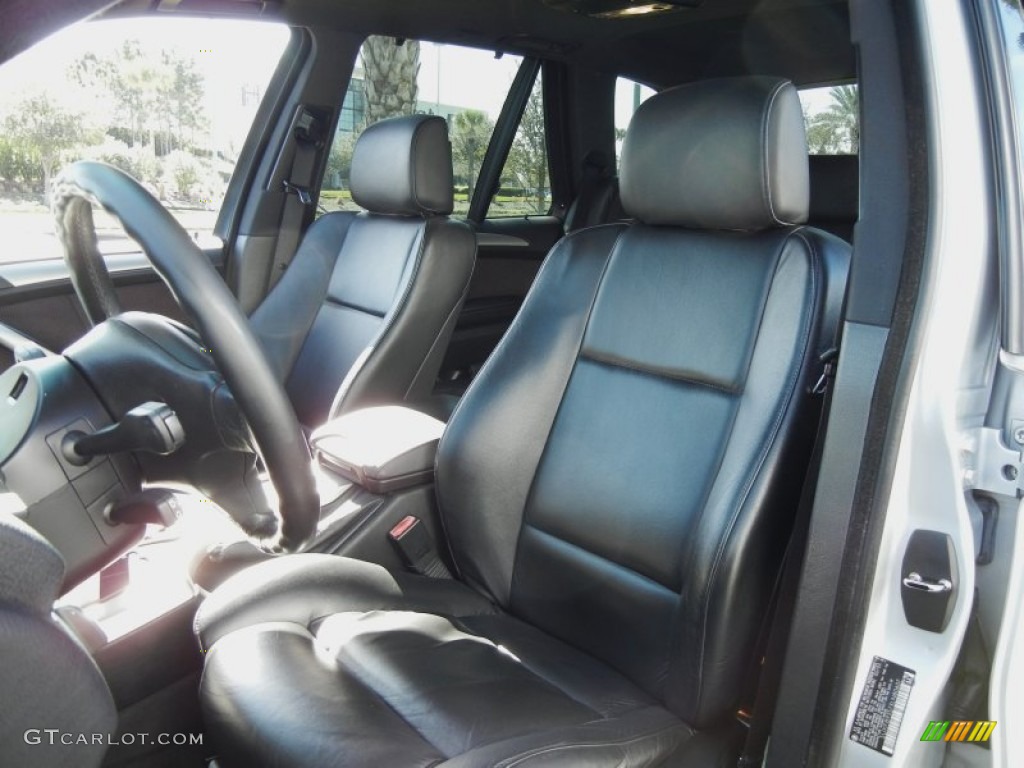 Black Interior 2003 BMW X5 4.6is Photo #60297647
