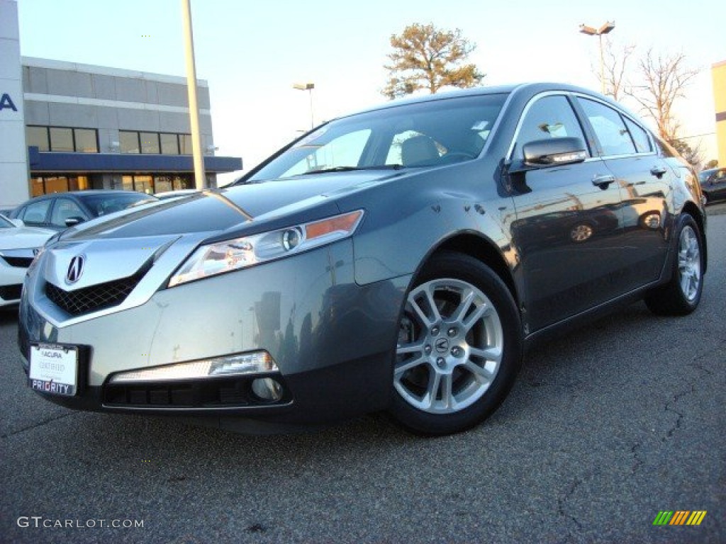 2009 TL 3.5 - Grigio Gray Metallic / Taupe photo #1
