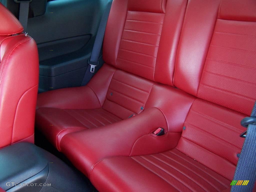 2006 Mustang GT Premium Coupe - Torch Red / Red/Dark Charcoal photo #6