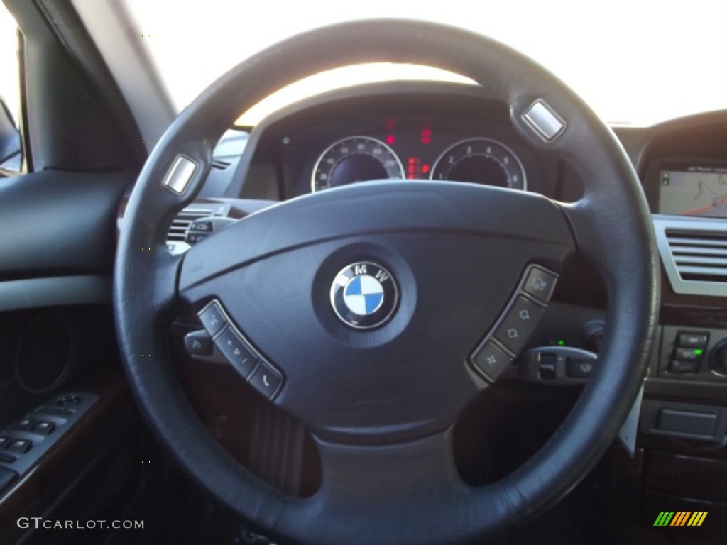2006 7 Series 750i Sedan - Jet Black / Black/Black photo #26