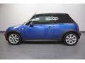 2006 Hyper Blue Metallic Mini Cooper S Convertible  photo #2