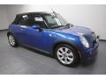 2006 Hyper Blue Metallic Mini Cooper S Convertible  photo #9