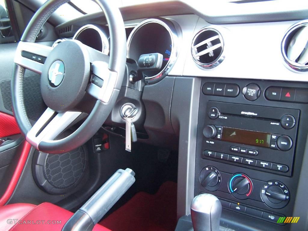 2006 Mustang GT Premium Coupe - Torch Red / Red/Dark Charcoal photo #10