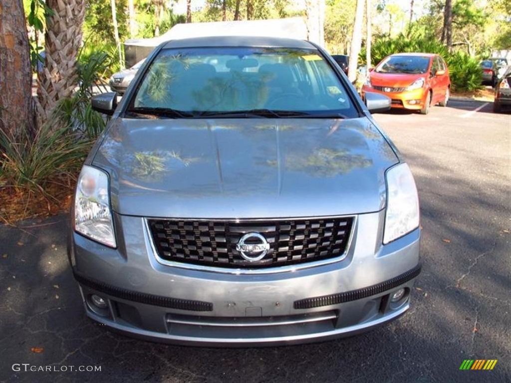 2008 Sentra 2.0 S - Magnetic Gray / Charcoal/Steel photo #1