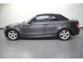 2008 Sparkling Graphite Metallic BMW 1 Series 135i Convertible  photo #2