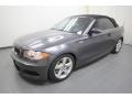 2008 Sparkling Graphite Metallic BMW 1 Series 135i Convertible  photo #4