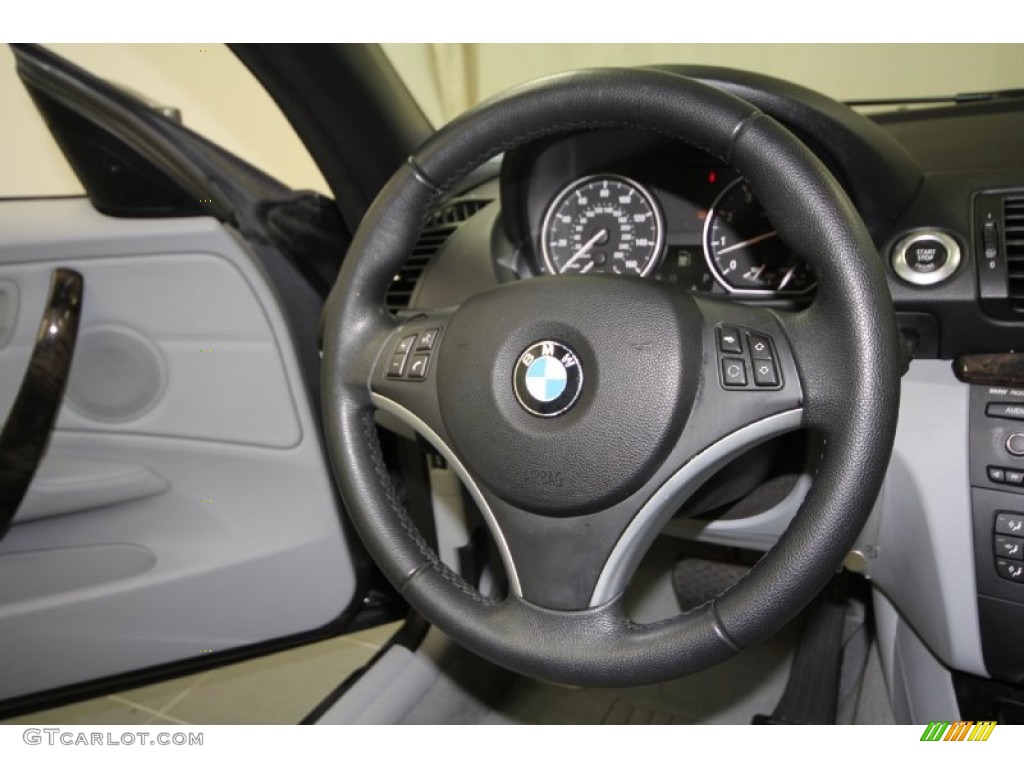 2008 1 Series 135i Convertible - Sparkling Graphite Metallic / Grey photo #36
