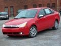 Vermillion Red - Focus SE Sedan Photo No. 1