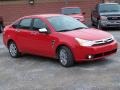 Vermillion Red - Focus SE Sedan Photo No. 6