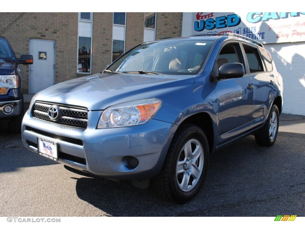 2007 RAV4 4WD - Pacific Blue Metallic / Ash Gray photo #1