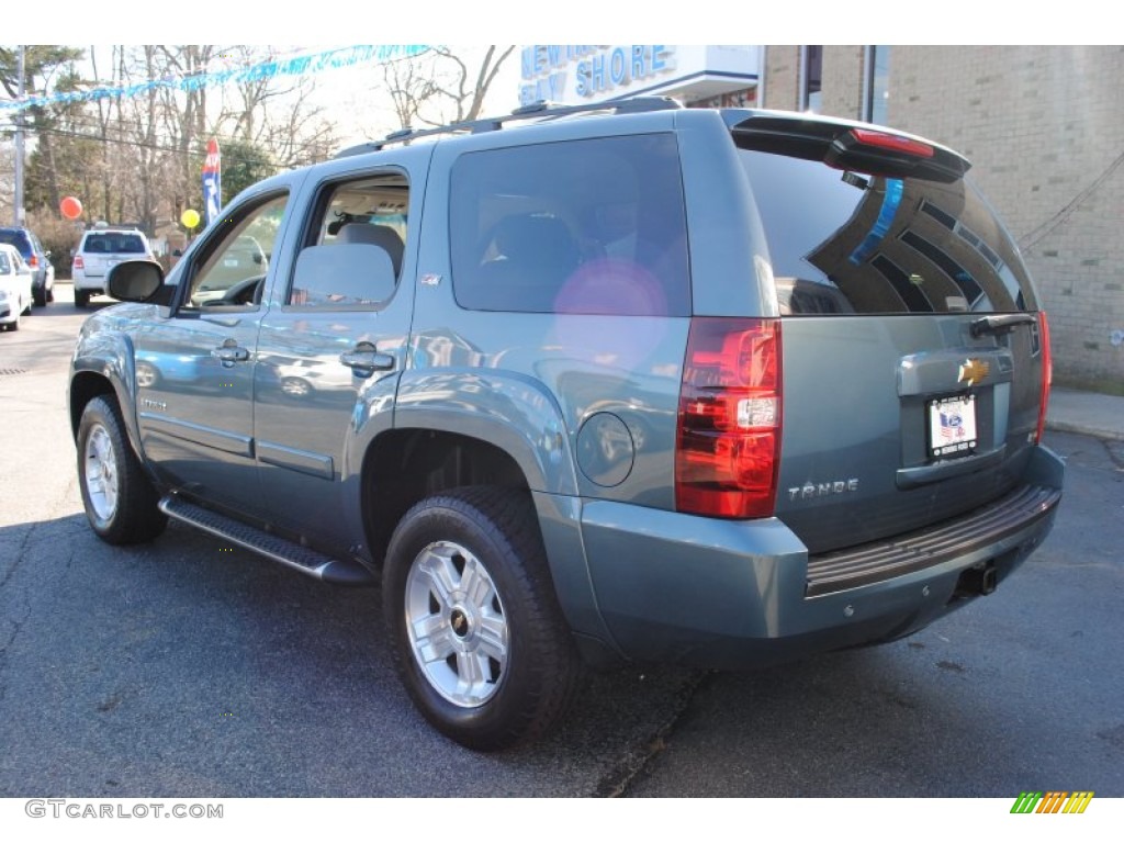 2009 Tahoe Z71 4x4 - Blue Granite Metallic / Light Titanium photo #4