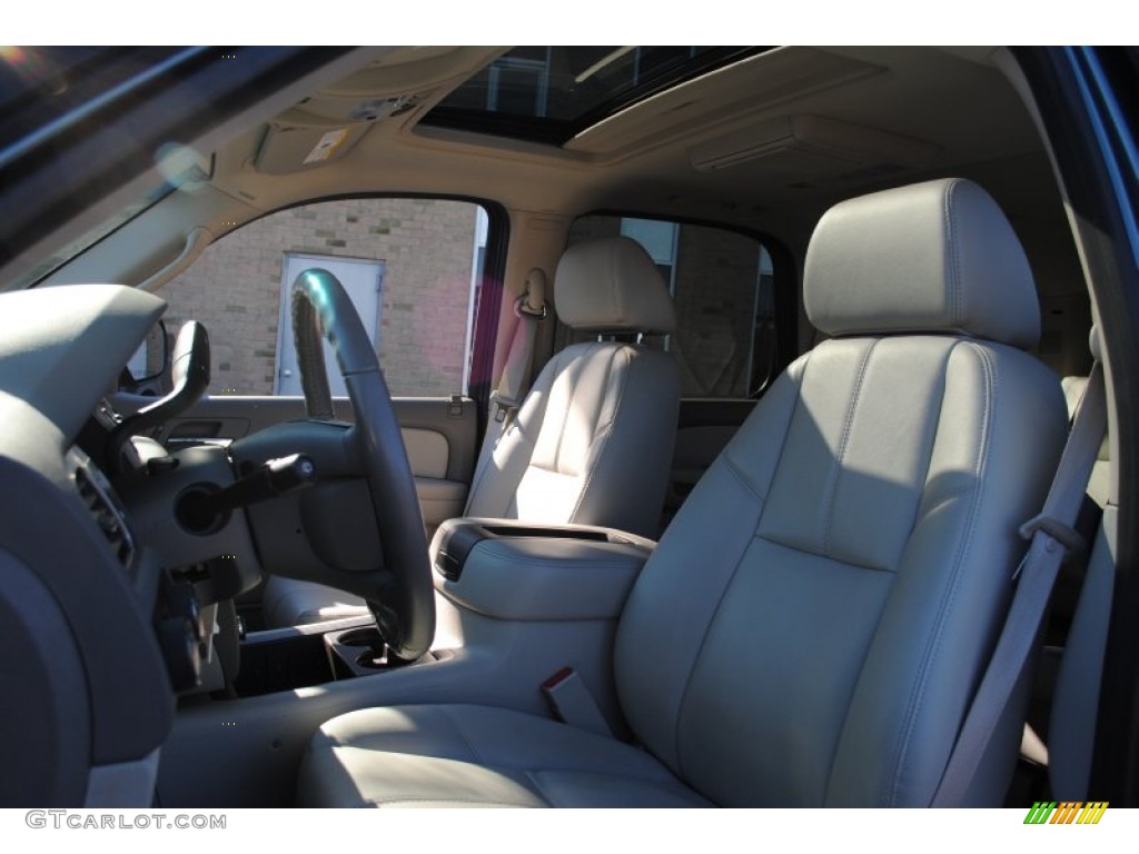 2009 Tahoe Z71 4x4 - Blue Granite Metallic / Light Titanium photo #12